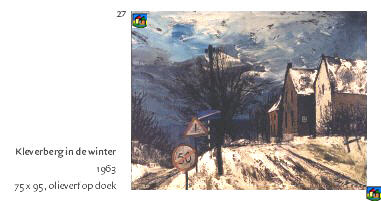 Kleverberg in de winter